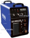 Сварочный инверторный полуавтомат Brima MIG/MMA-250-1 (380)  - st-e.info - Набережные Челны