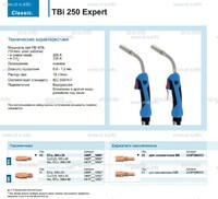 Горелка для полуавтоматической сварки TBi 250 Expert, длина 5 m. - st-e.info - Набережные Челны