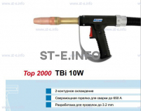 Горелка для полуавтоматической сварки TBiP 10W-black-RWZ (Pistol handle/straight), длина 5 м. - st-e.info - Набережные Челны