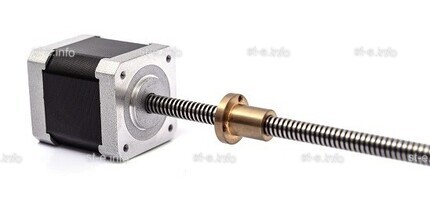 Шаговый двигатель 42HSL48-1204JA08-E146 (Tr8*4) - st-e.info - Набережные Челны