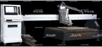 Шести-осевая портальная машина термической резки металла ST-BEVEL3580-SE(2500х6000мм) - st-e.info - Набережные Челны