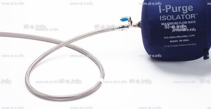Односторонняя заглушка с трубкой и клапаном ISO 32" (813 mm)  - st-e.info - Набережные Челны