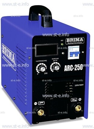 Сварочный аппарат Brima (инвертор) ARC 250 (220/380В) - st-e.info - Набережные Челны