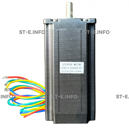 Двухфазный шаговый двигатель 57HS112-4004А08-D21 вал 8,0 мм - st-e.info - Набережные Челны