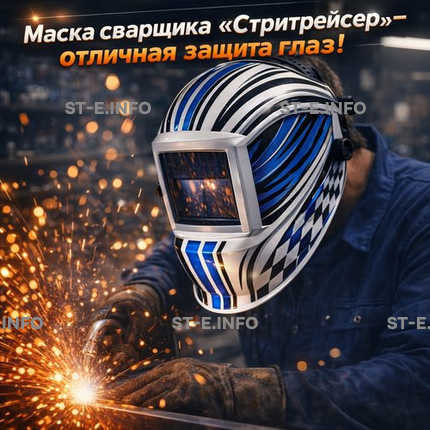 Маска сварщика хамелеон "Стритрейсер" (YXE-958I PRO) - st-e.info - Набережные Челны