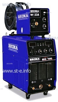 Сварочный инверторный полуавтомат Brima MIG-500 - st-e.info - Набережные Челны