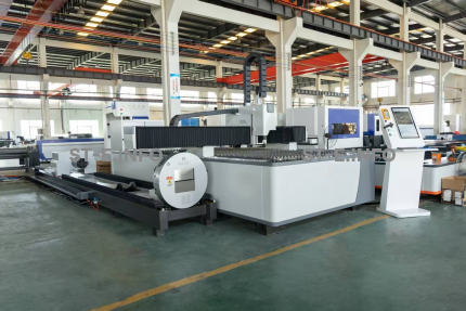 ЛАЗЕРНЫЙ СТАНОК ДЛЯ РЕЗКИ МЕТАЛЛА ST-3015RP (3000*1500мм) 3kWt RAYCUS с возможностью резки труб - st-e.info - Набережные Челны