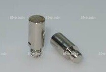 Электрод для плазмотрона ERGOCUT S25, ERGOCUT S25K, ERGOCUT S45 арт. PR0105 (короткий) - st-e.info - Набережные Челны