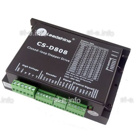  Серводрайвер шаговый CS-D808 Leadshine - st-e.info - Набережные Челны